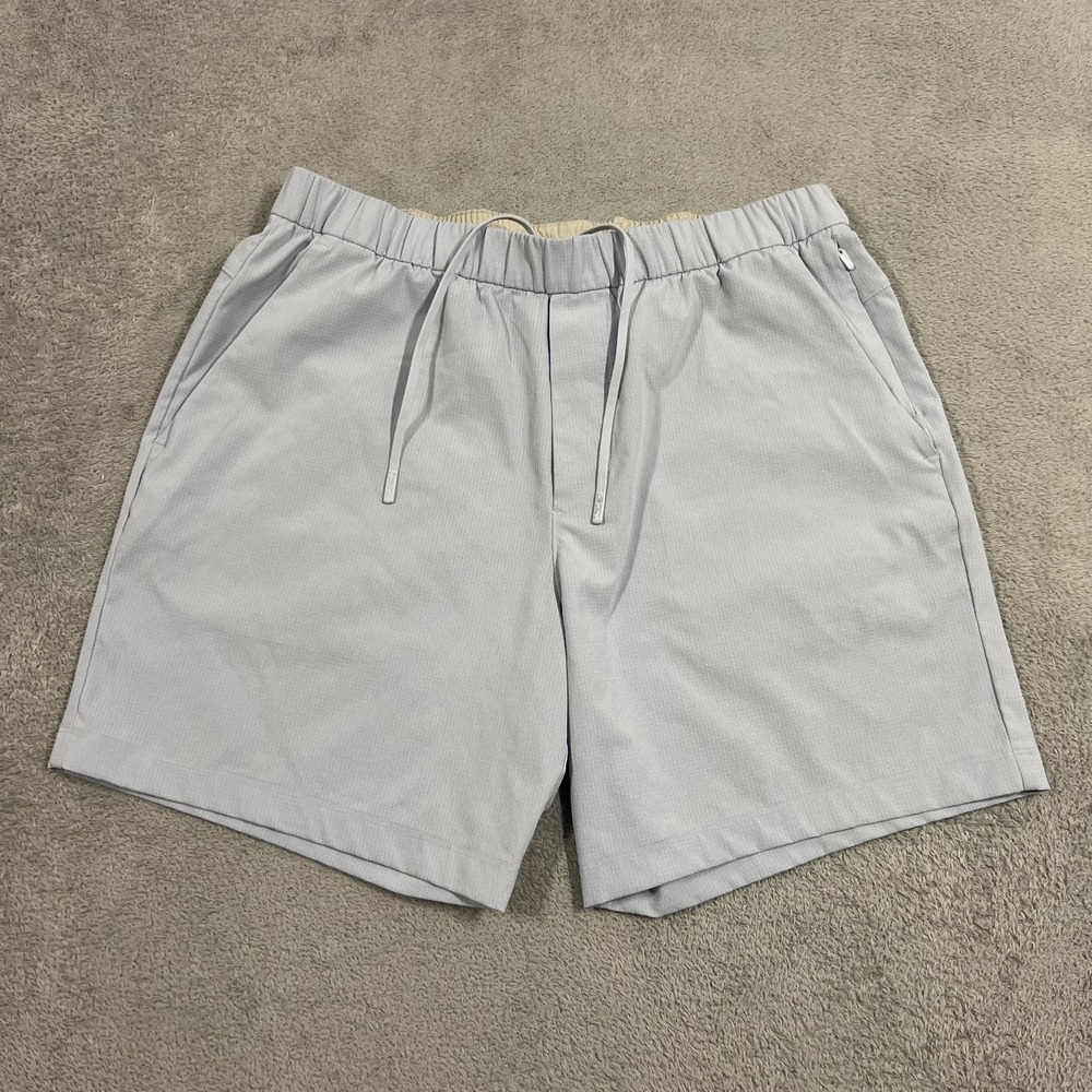 Lululemon Shorts Mens Large Blue ABC WovenAir Pull-On 7" Athletic Performance